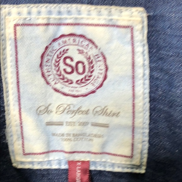 Denim top - Picture 4 of 4